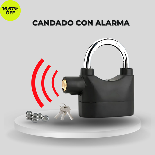 Candado con Alarma