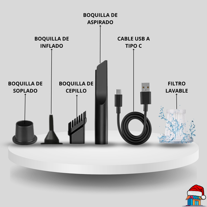 Aspiradora Inalámbrica Multifunción